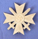 War Merit Cross 1939 First Class with Swords  Maker Marked L15 thumbnail
