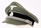 Waffen SS Officer's Cloth Billed Visor Cap. Extremely Rare. POA thumbnail