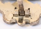 Heer or Waffen SS Tank Assault Badge in Silver for 25 Attacks, Maker marked JFS thumbnail