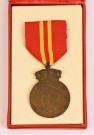 Haakon VII 70th Anniversary Medal, Cased thumbnail