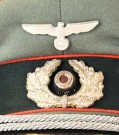 Heer Artillery Officers Erel Visor Cap. Published thumbnail