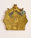 Norwegian EM/NCO's Artillery M1867 Kepi Brass Front Plate thumbnail