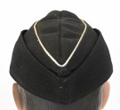 Heer Black Panzer Officers Side Cap with Pink soutache thumbnail