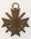 War Merit Cross 2 Class 1939 With Swords, Unmarked thumbnail