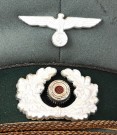 Heer General Peak Visor Cap. Extremely rare Triple Erel, Extra quality thumbnail