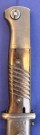 Original German WWII Mauser 98k Bayonet with Scabbard - Bakelite Grips thumbnail