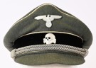 Waffen SS Officer's Cloth Billed Visor Cap. Extremely Rare. POA thumbnail
