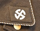 Germanske SS Norge EM's Greatcoat, with Cuff Title, extremely rare thumbnail