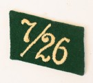 Sturmabteilung Collar tab for 7th Sturm of SA-Standarte 26 in Kurfalz thumbnail