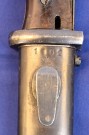 Original German WWII Mauser 98k Bayonet with Scabbard - Bakelite Grips thumbnail