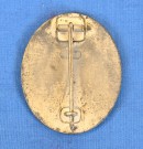 Wound Badge in Silver 1939 Maker Marked 107 thumbnail