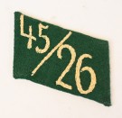 Sturmabteilung Collar tab for 45th Sturm of SA-Standarte 26 in Kurfalz thumbnail