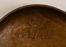 SS Visor Cap Eagle and Skull, Matching sett, RZM 499 thumbnail