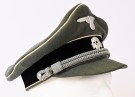 Waffen SS Officer's Cloth Billed Visor Cap. Extremely Rare. POA thumbnail