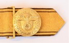 NSDAP Brocade Belt and Buckle thumbnail