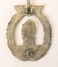 KM Minesweeper’s war badge, Maker marked R.K. thumbnail