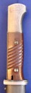 Original German WWII Mauser 98k Bayonet with Scabbard - Bakelite Grips thumbnail