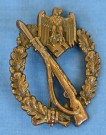Infantry Assault Badge in Bronze - C.E. Juncker, Berlin (Infanterie Sturmabzeichen in Bronze) Very rare thumbnail