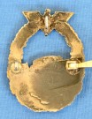 Kriegsmarine First Pattern E-Boat Badge, By French Maker Bacqueville, Paris thumbnail