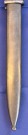 Original German WWII Mauser 98k Bayonet with Scabbard - Bakelite Grips thumbnail