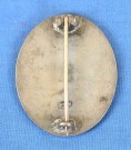 Wound Badge in Silver 1939 Maker Marked 127 thumbnail