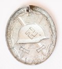 Silver Wound Badge 1939, Maker mark 81 hollow, rare thumbnail