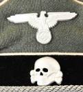 Waffen SS Officer's Cloth Billed Visor Cap. Extremely Rare. POA thumbnail