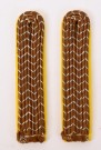 SA Shoulder Board, SA-Sturmmann to SA-Hauptruppführer, Signal-Sturmbann, Pair thumbnail