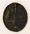 Black Wound Badge 1939, Maker marked L/16 thumbnail